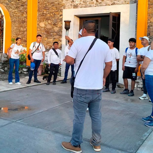 Avanza la Carrera Antorcha Guadalupana por Municipios de Tamaulipas